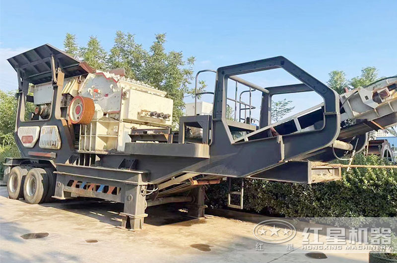 移动制砂机展示 移动细碎制砂机展示