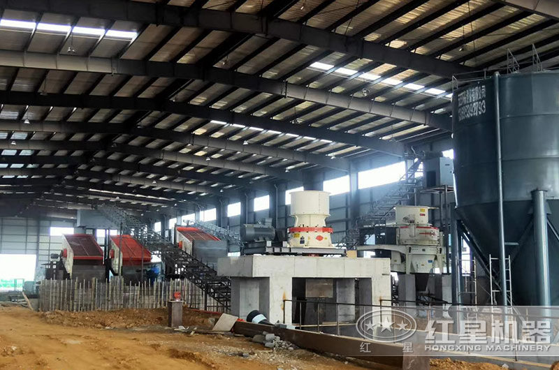 花岗岩破碎加工客户现场实拍 花岗岩破碎加工客户现场实拍