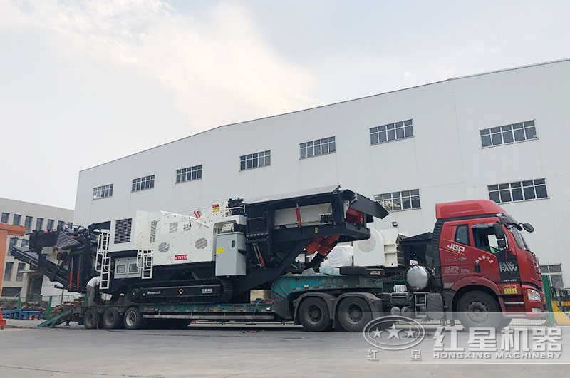 开云电竞移动破碎站发货现场 开云电竞移动破碎站发货现场