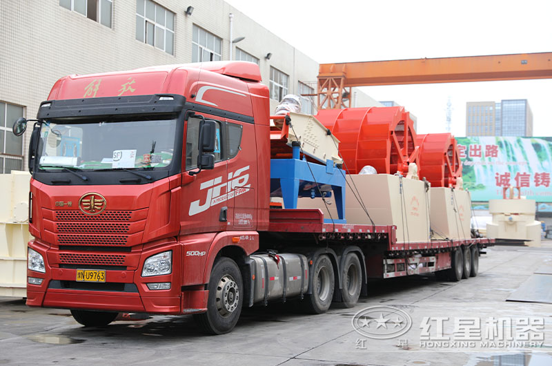 开云电竞机器大型洗砂机设备发货现场 开云电竞机器大型洗砂机设备发货现场