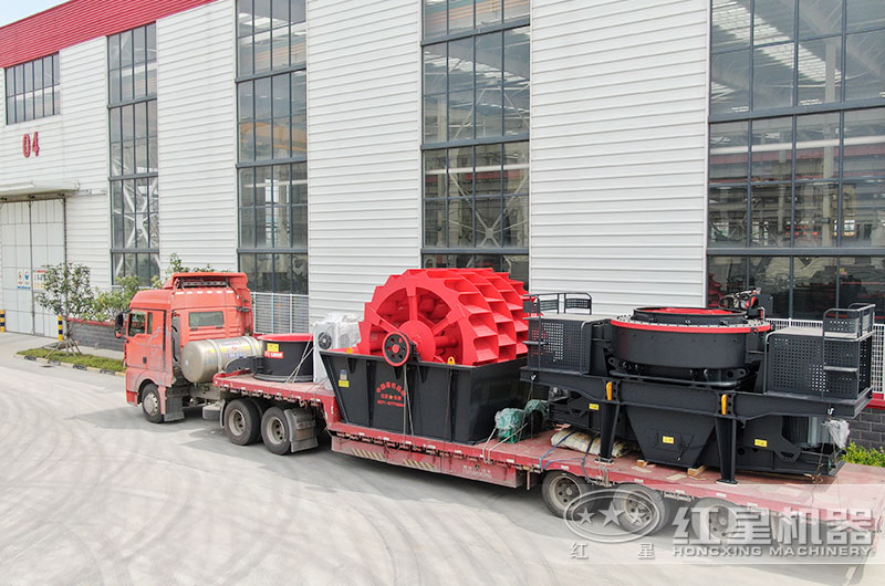 开云电竞洗砂机装车发货现场 开云电竞洗砂机装车发货现场