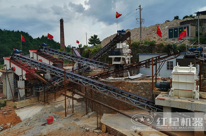 碎石破碎现场 碎石破碎现场