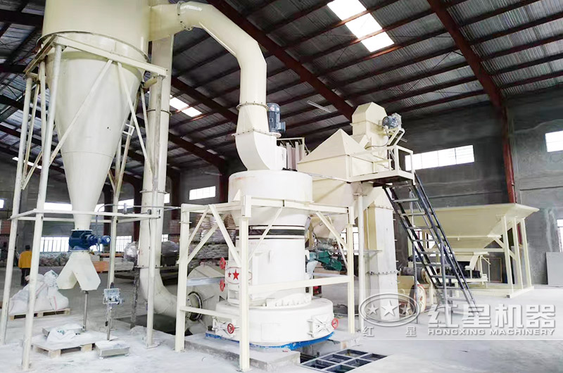 高压磨粉机客户作业现场 高压磨粉机客户作业现场