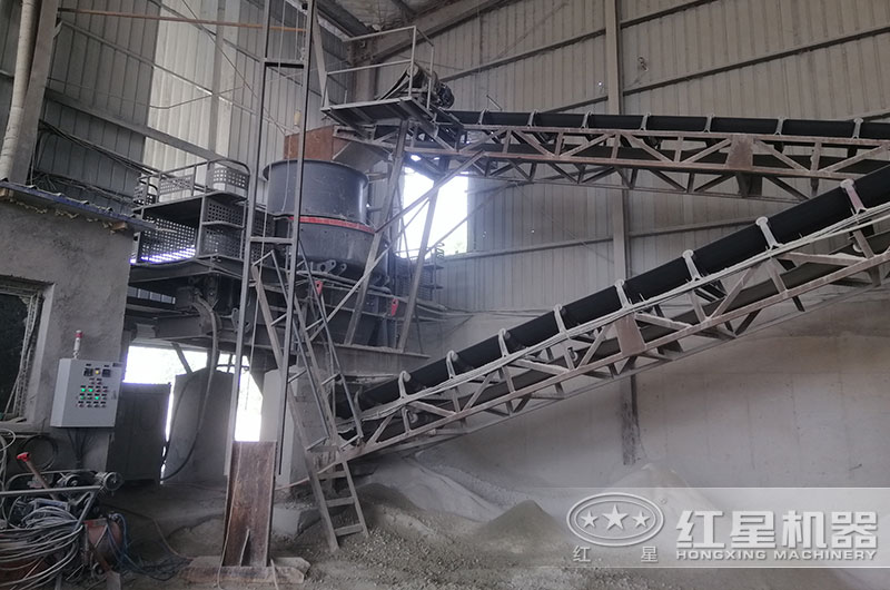 冲击式制砂机加工现场 冲击式制砂机加工现场