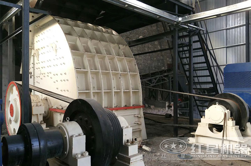 锤破尾矿制砂生产线现场 锤破尾矿制砂生产线现场