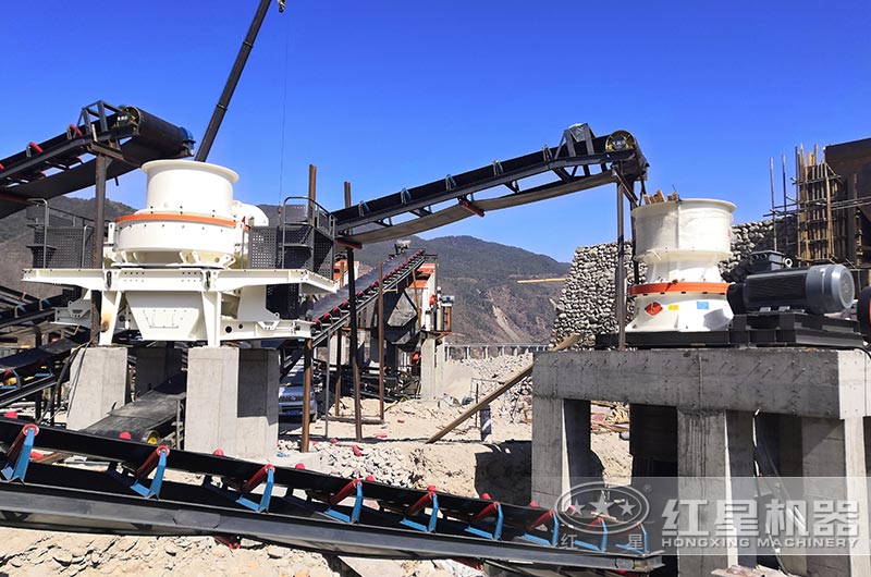 单缸圆锥破碎机作业现场实拍 单缸圆锥破碎机作业现场实拍