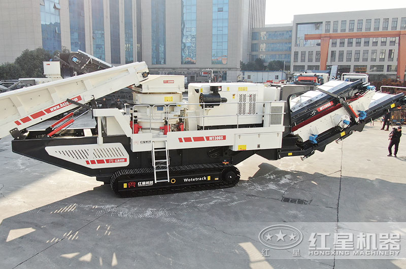 移动式建筑垃圾破碎机 移动式建筑垃圾破碎机