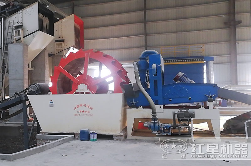 室内洗沙加工客户现场 室内洗沙加工客户现场