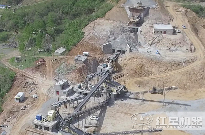 破碎现场航拍图 破碎现场航拍图