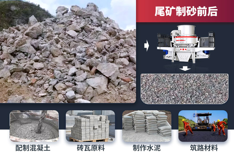 尾矿制砂及用途 尾矿制砂及用途