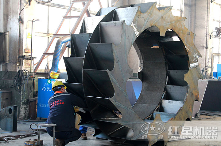 开云电竞双轮洗砂机 开云电竞双轮洗砂机