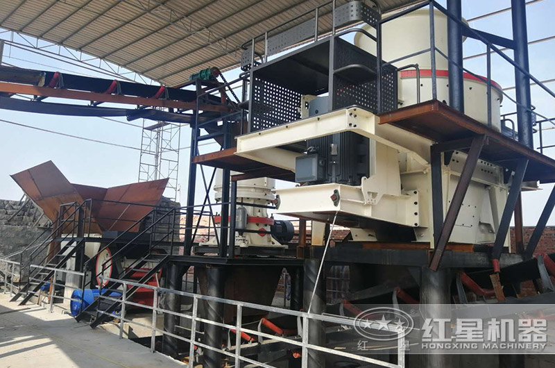时产500吨花岗岩岩石破碎生产线 时产500吨花岗岩岩石破碎生产线