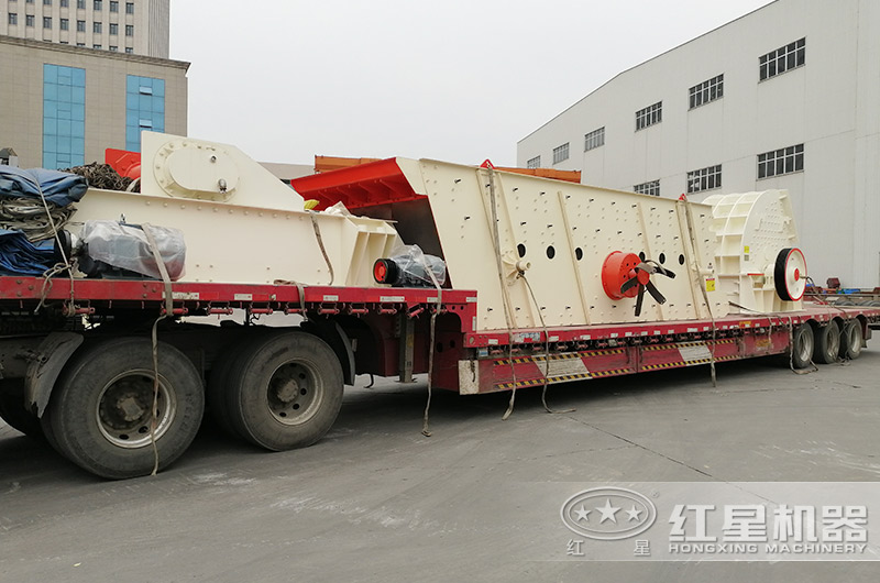 开云电竞锤破制砂机装车发货现场 开云电竞锤破制砂机装车发货现场