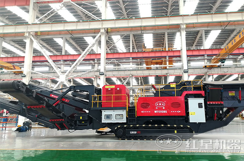 履带移动制砂机展示 履带移动制砂机展示