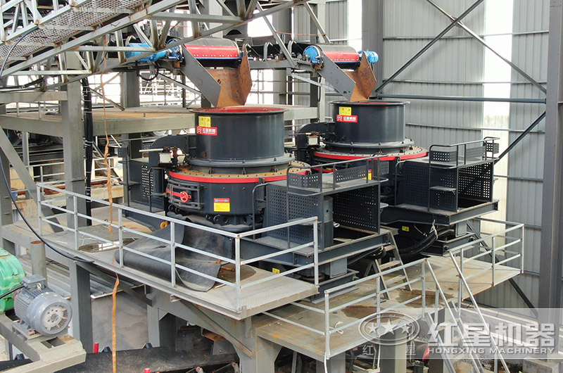 冲击式制砂机现场 冲击式制砂机现场